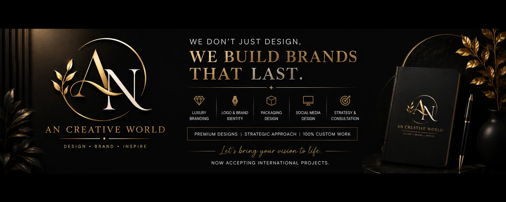 AN Creative World - Creative banner We build brands that last